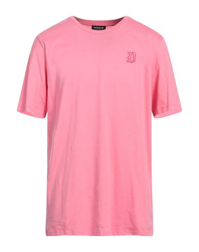 Dondup Man T-shirt Pink Size Xxl Cotton