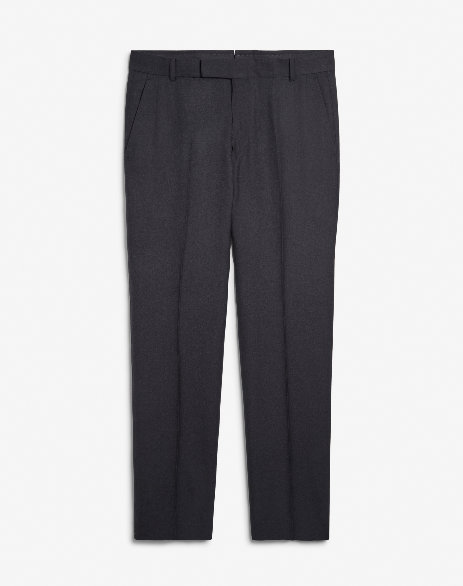 Shop Dunhill Belgravia Super 150 Wool Trousers In Grey