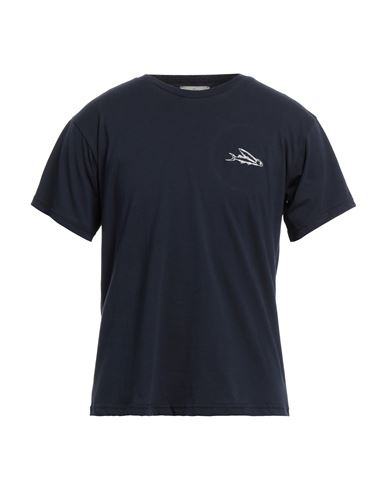 Peninsula Stromboli Man T-shirt Navy Blue Size L Cotton