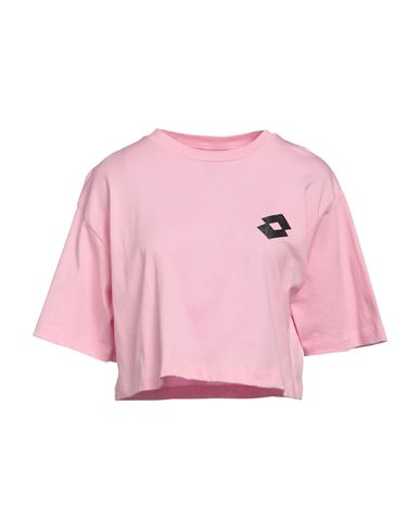 Lotto Woman T-shirt Pink Size M Cotton