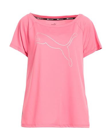 Puma Woman T-shirt Pink Size Xl Polyester