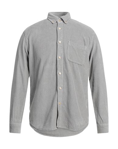 Portuguese Flannel Man Shirt Grey Size L Cotton