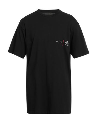 Shop Sease Man T-shirt Black Size Xxl Cotton