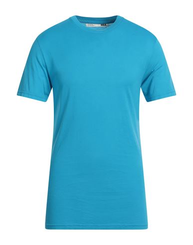 Bulk Man T-shirt Azure Size M Cotton In Blue