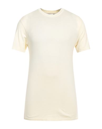 Bulk Man T-shirt Light Yellow Size L Cotton