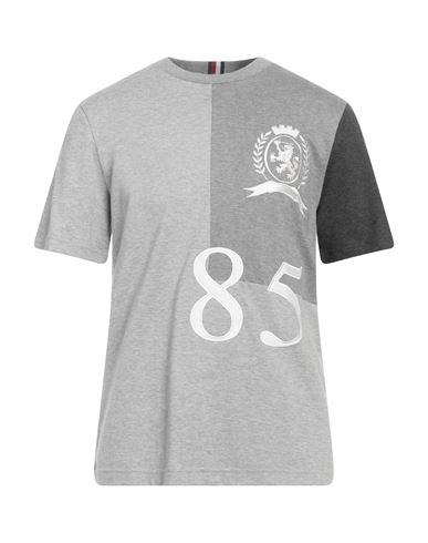 Tommy Hilfiger Man T-shirt Grey Size Xl Cotton