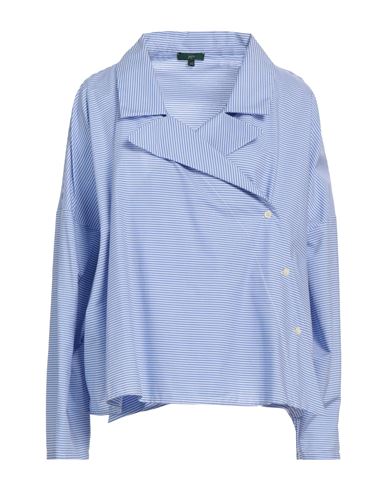 Jejia Woman Shirt Light Blue Size 8 Cotton