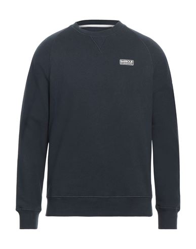 BARBOUR BARBOUR MAN SWEATSHIRT NAVY SIZE M COTTON, POLYESTER 