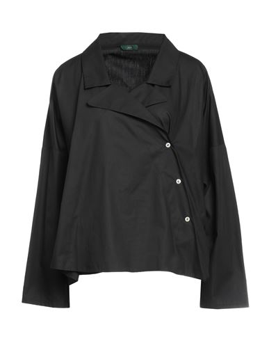 Jejia Woman Shirt Black Size 8 Cotton
