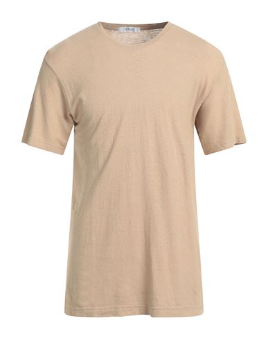 Vandom Man T-shirt Beige Size L Cotton, Linen