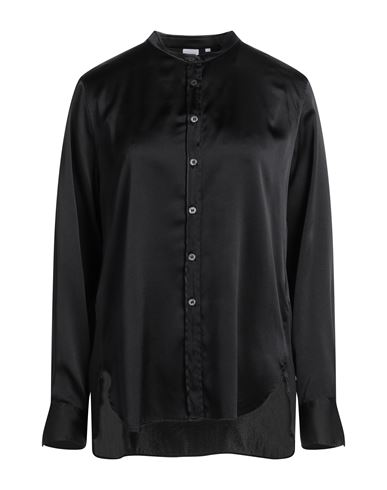 Archivio '67 Woman Shirt Black Size 6 Silk, Elastane