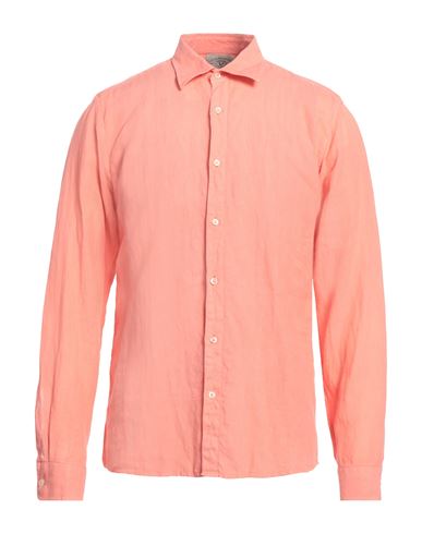 Man Shirt Brown Size 16 ½ Cotton