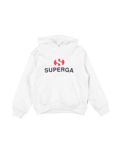 Shop Superga Toddler Boy Sweatshirt White Size 7 Cotton, Viscose