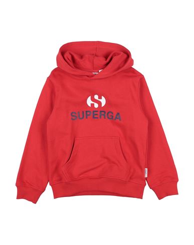 Shop Superga Toddler Boy Sweatshirt Red Size 7 Cotton, Viscose