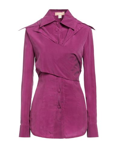 Materiel Matériel Woman Shirt Mauve Size 2 Cupro In Purple