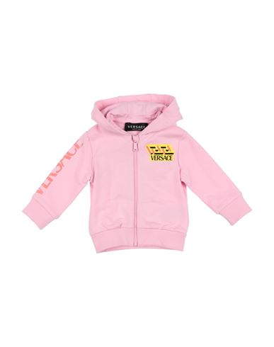 Versace Young Babies'  Newborn Girl Sweatshirt Pink Size 3 Cotton, Elastane