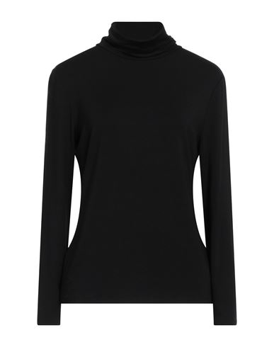 Maria Bellentani Woman T-shirt Black Size 10 Viscose, Elastane