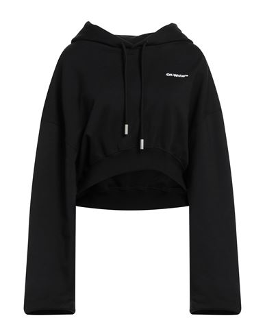 Shop Off-white Woman Sweatshirt Black Size L Cotton