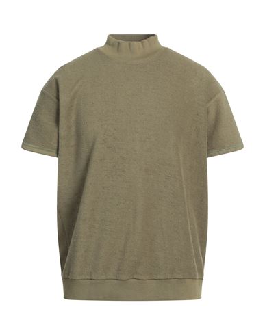 Fear Of God Man Sweatshirt Military Green Size S Cotton