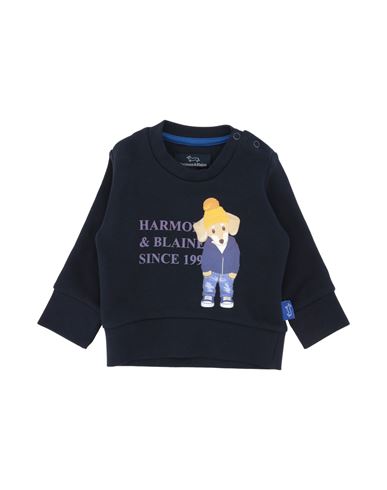 Harmont & Blaine Babies'  Newborn Girl Sweatshirt Midnight Blue Size 3 Cotton