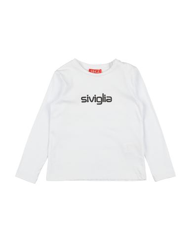 Siviglia Babies'  Toddler Boy T-shirt White Size 6 Cotton, Elastane