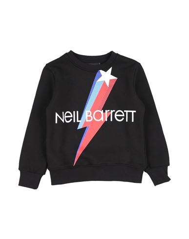 Neil Barrett Babies'  Toddler Boy Sweatshirt Black Size 6 Cotton