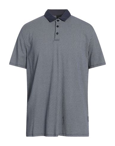 Armani Exchange Man T-shirt White Size M Cotton In Blue