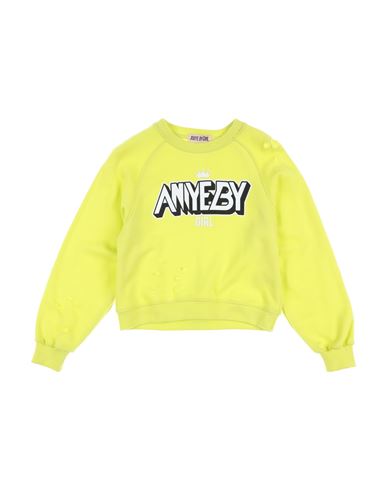 Aniye By Babies'  Toddler Girl Sweatshirt Acid Green Size 6 Cotton