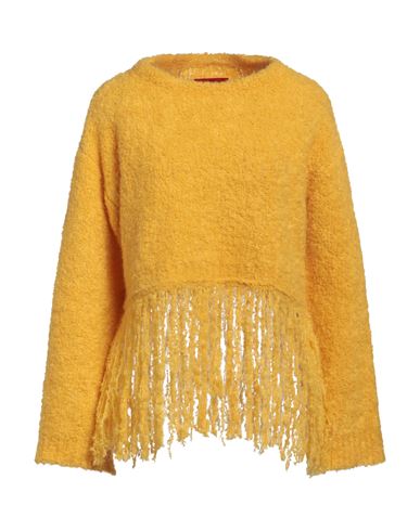Co. Go Woman Sweater Yellow Size S Alpaca Wool, Wool, Polyamide
