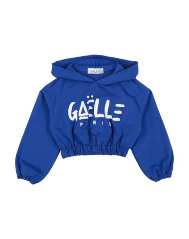 Gaelle Paris Babies' Gaëlle Paris Toddler Girl Sweatshirt Blue Size 6 Cotton, Elastane