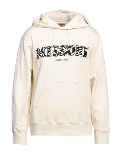 Shop Missoni Man Sweatshirt Off White Size M Cotton