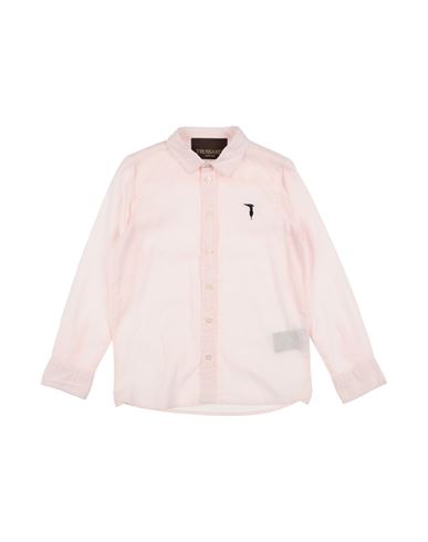 Trussardi Junior Babies'  Toddler Boy Shirt Pink Size 6 Cotton, Linen