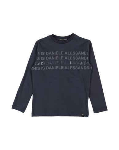 Daniele Alessandrini Babies'  Toddler Boy T-shirt Midnight Blue Size 6 Cotton, Elastane
