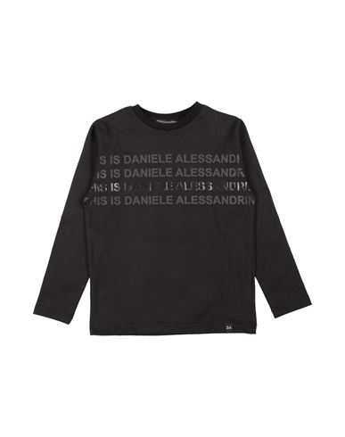 Daniele Alessandrini Babies'  Toddler Boy T-shirt Black Size 6 Cotton, Elastane