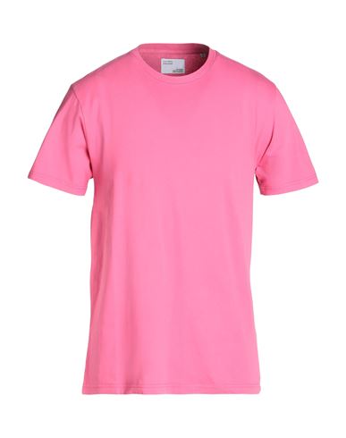 Colorful Standard Oversized Organic T-shirt T-shirt Fuchsia Size L Organic Cotton In Pink