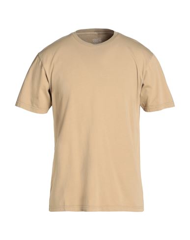 Colorful Standard T-shirt Khaki Size Xl Organic Cotton In Beige