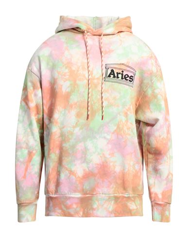 Aries Man Sweatshirt Light Pink Size Xl Cotton