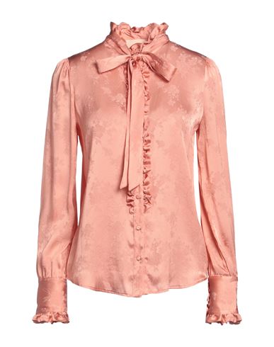 Aniye By Woman Shirt Pastel Pink Size 10 Acetate, Silk