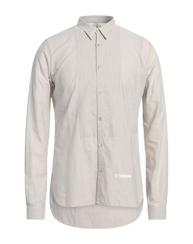 Dnl Man Shirt Beige Size 15 ½ Cotton