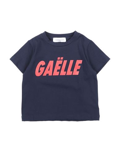 Gaelle Paris Babies' Gaëlle Paris Toddler Girl T-shirt Midnight Blue Size 4 Cotton, Elastane