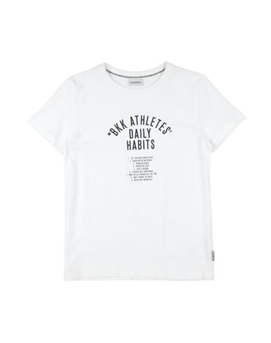 Bikkembergs Babies'  Toddler Boy T-shirt White Size 3 Cotton
