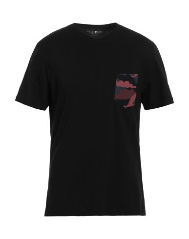 Shop Hydrogen Man T-shirt Black Size 3xl Cotton