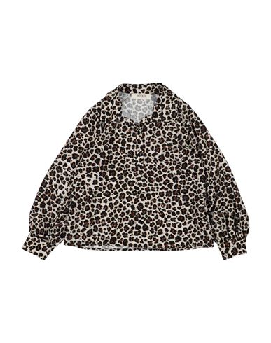Vicolo Toddler Girl Top Brown Size 4 Polyester In Brown