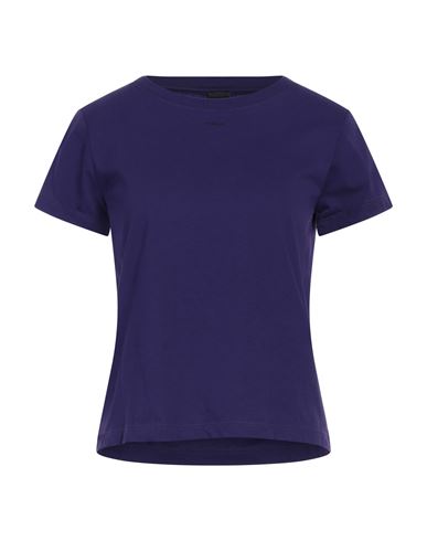 Pinko Woman T-shirt Purple Size S Cotton