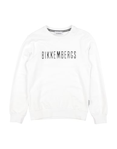 Bikkembergs Babies'  Toddler Boy Sweatshirt White Size 5 Cotton