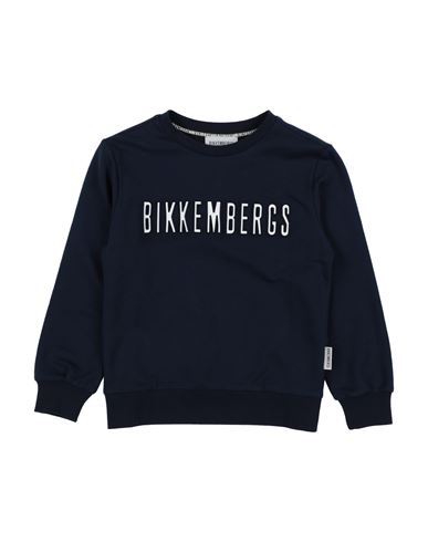 Bikkembergs Babies'  Toddler Boy Sweatshirt Navy Blue Size 4 Cotton