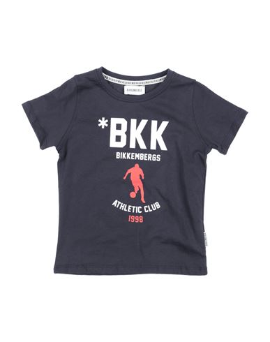 Bikkembergs Babies'  Toddler Boy T-shirt Midnight Blue Size 4 Cotton