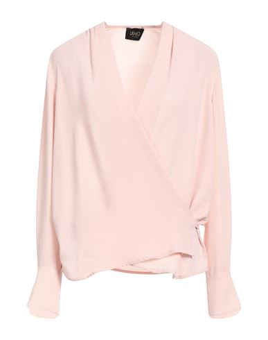 Liu •jo Woman Shirt Blush Size 6 Polyester, Elastane In Pink