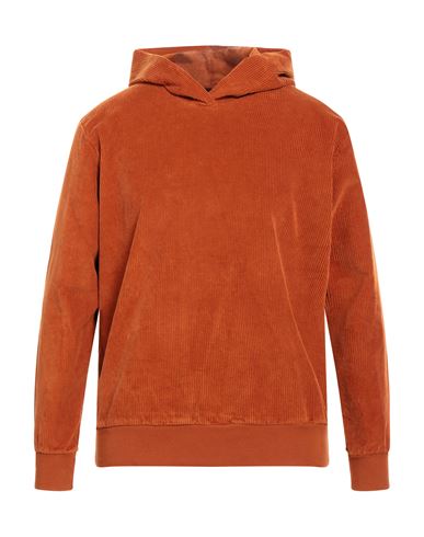 No.w No. W Man Sweatshirt Rust Size M Cotton, Elastane In Red