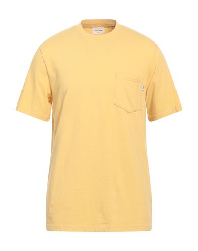 Wood Wood Man T-shirt Yellow Size Xl Cotton